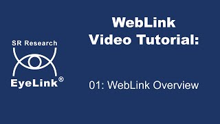 WebLink Video Tutorial: 01 - WebLink Overview