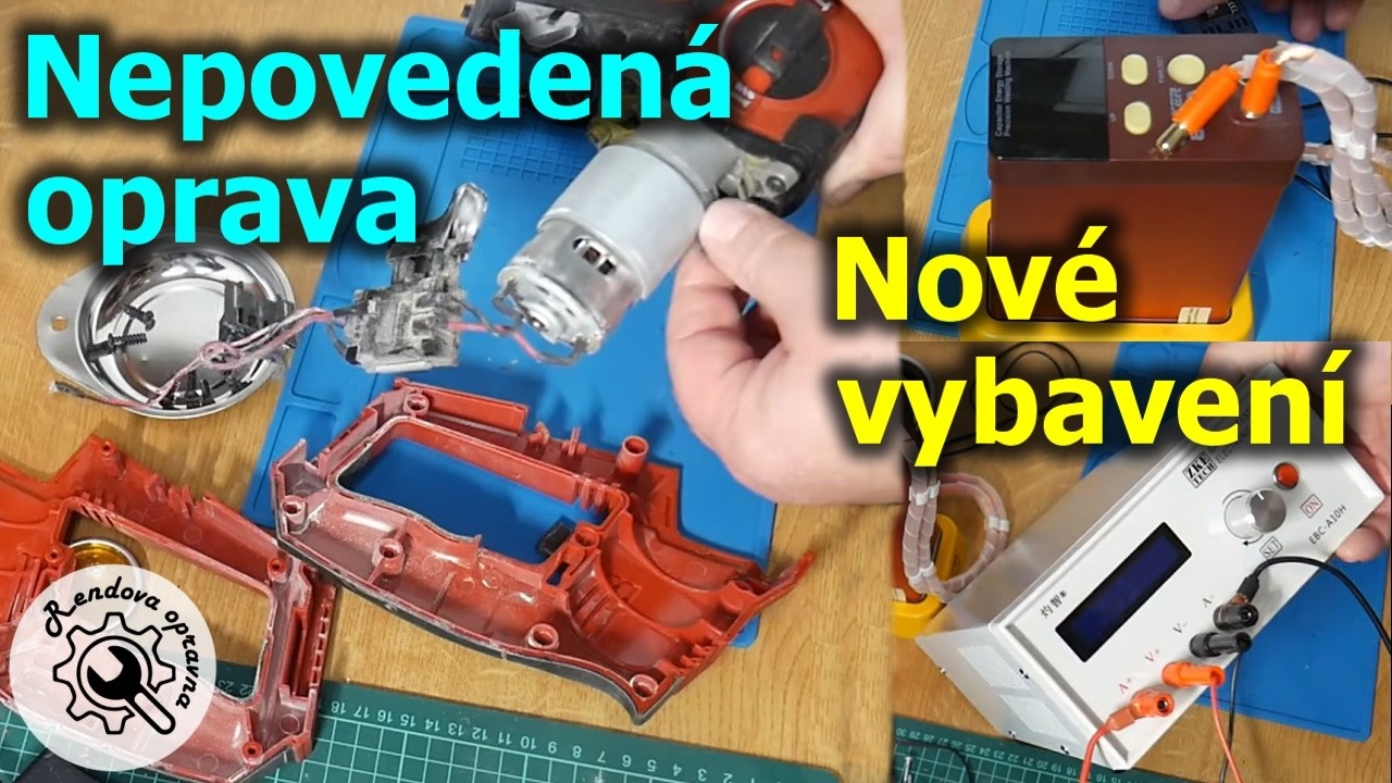 Neprovedená oprava a nové nářadí