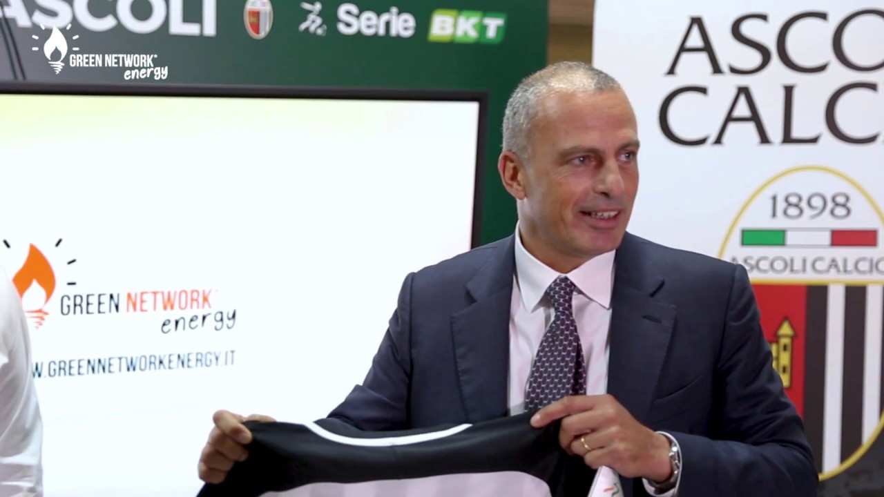 Green Network Energy - back sponsor Ascoli Calcio