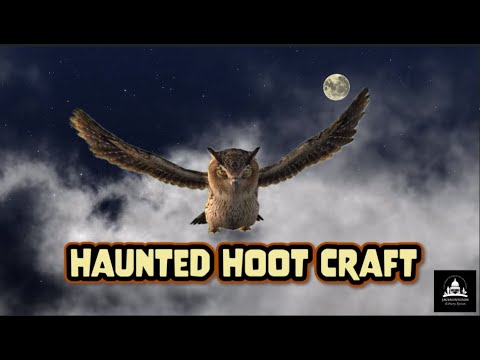 Haunted Hoot Craft Virtual Class by Bolden/Moore Library - October 26, 2021