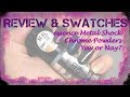 Drugstore chrome powders?! Yay or nay? essence Metal Shock nail powders