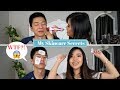 Doing My Skincare Routine... On My Boyfriend LOL (Indo Subs)
