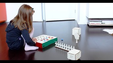 Learning Festival 2014: Wooden Robot "Primo" Teaches Kids Programming