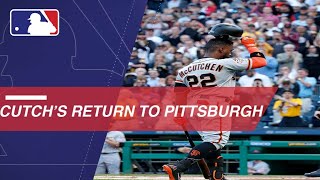 Cutch returns to PNC Park as a visiting player