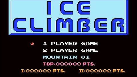Ice Climber - NES Emulator For PSX (pNesX) - Gameplay