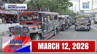 Unang Balita Sa Unang Hirit Part 1 March 12, 2026 Hd
