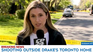 Shooting outside Drake's mansion in Toronto Resimi