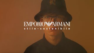 Emporio Armani Eyewear FW21-22 - stile sostenibile