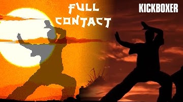 Full Contact Intro (Amiga) / Kickboxer Movie Scene (Rotoscoping)