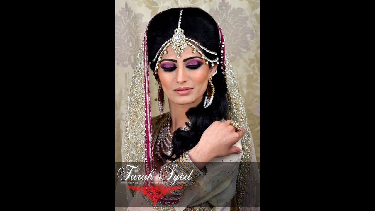 bridal hair and makeup videos | farah syed