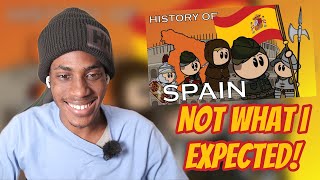 The Animated History of Spain || FOREIGN REACTS