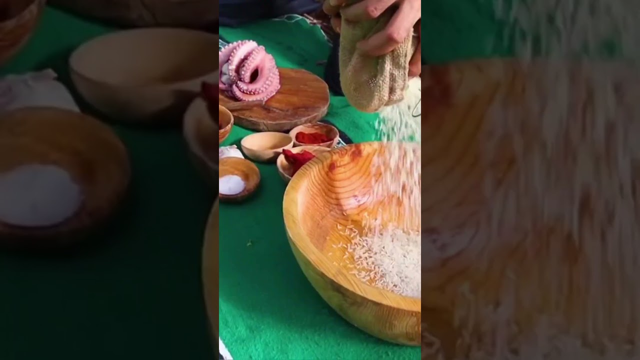 Cooking North African Steamed Squid in the Mountains |Authentic Outdoor Recipe 