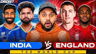 LAST BALL THRILLER! 😱 India vs England | T20 World Cup | Cricket 26 screenshot 1