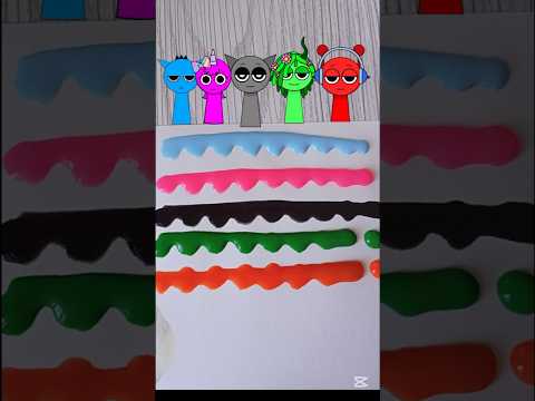 Satisfying Colormixing Paintingshorts 