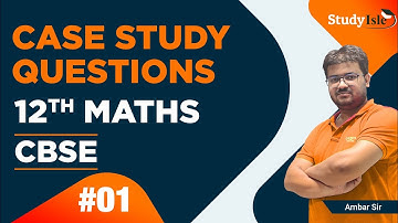 Case Study | Class 12 | CBSE | Part 01 | Board exam 2021 |Study Isle