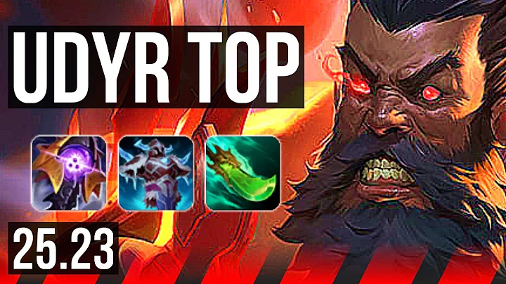 UDYR vs MORDEKAISER (TOP) | 600+ games, Dominating | NA Master | 25.23
