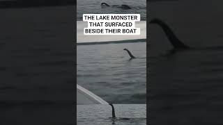 The Lake Monster That Surfaced Beside Their Boat    cryptid new mystery