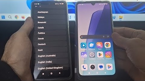 How to change Redmi 14C language | Xiaomi Redmi 14C language setting