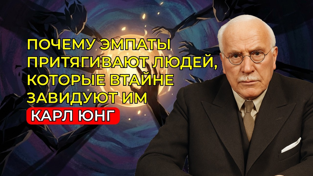 ПОЧЕМУ ЭМПАТЫ ПРИТЯГИВАЮТ ЛЮДЕЙ, КОТОРЫЕ ВТАЙНЕ ЗАВИДУЮТ ИХ СВЕТУ || КАРЛ ЮНГ