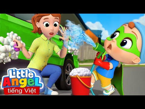 Video Bé Giúp Đỡ Ba Mẹ | Cùng Nhau Làm | Bài Học Thói Quen... - youtube