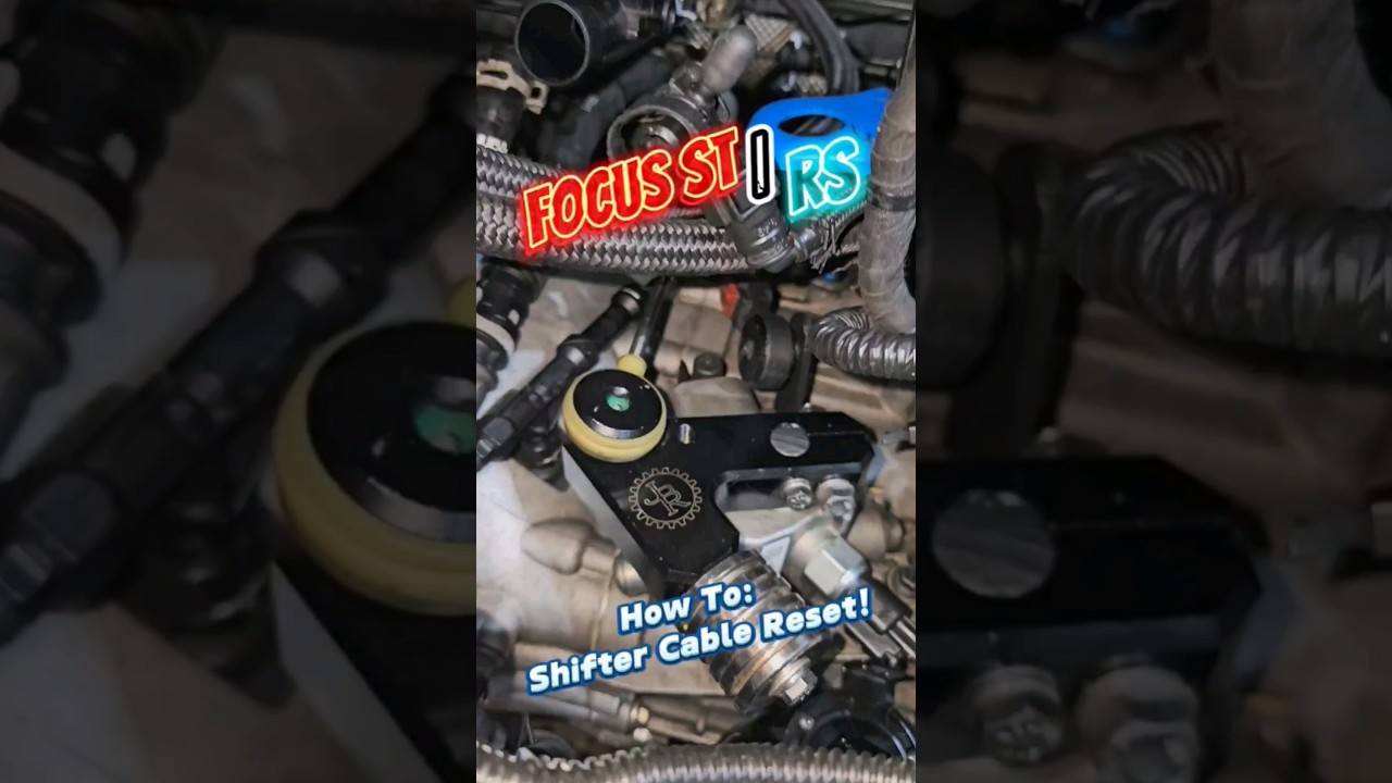 Focus ST/ RS - Shifter Cable Reset! *The easy way! #bigturbofocusst