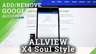 How to Add / Remove Google Account in ALLVIEW X4 Soul Style - Manage Google Account screenshot 2