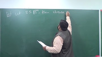 Multivariable Calculus Lecture 2 (Part 4): Closure of set in R^n