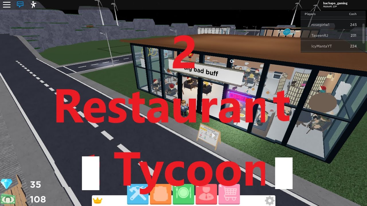 Restaurant Tycoon 2! Roblox YouTube