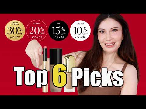 Sephora Sale 2026: Top 6 Must-buys
