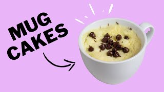 2 Minute Vanilla Mug Cake Back to School Treat Ideas