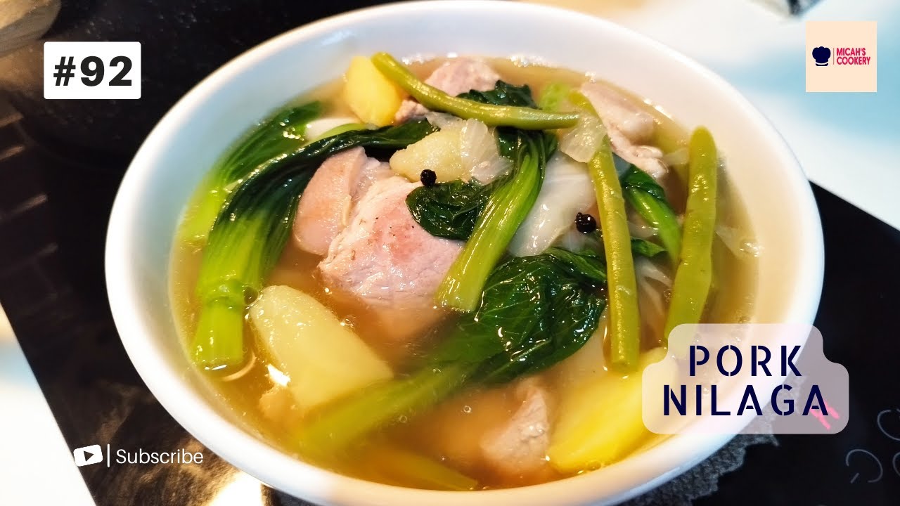 Pork Nilaga Recipe Micah's Cookery YouTube