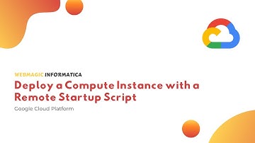 Deploy a Compute Instance with a Remote Startup Script