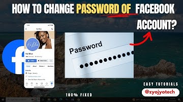 Facebook ka password kaise change kare | fb ka password kaise badlen | Facebook password change