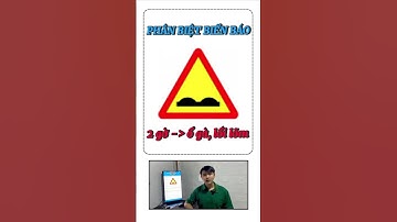 Phân biệt 2 hình biển báo về gờ giảm tốc và ổ gà này⁉️ #daylaixebinhduong #meolaixe #tintuc