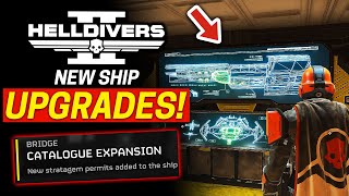 Helldivers 2 NEW Ship Upgrades and Stratagems!