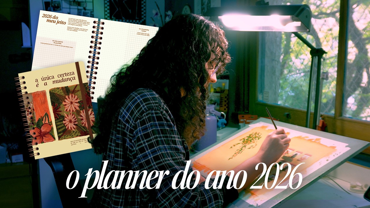 o projeto que tem *tudo*: direção de arte, editorial, ilustração, caos puro... ✷ vlog de estúdio 36