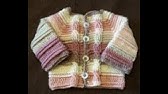Tuto Tricot Gilet De Bebe Naissance 1mois Youtube