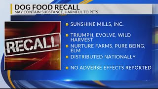 Recall: Sunshine Mills, Inc. voluntarily recalls pet food