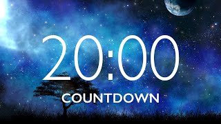 20 Minute Timer with Relaxing Music and Alarm 🎵⏰