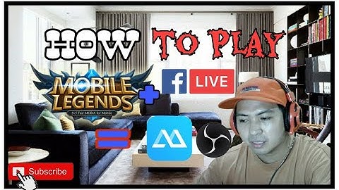Paano Mag Live Stream Ng Mobile Legends on facebook Using Mobile Phone Using OBS and Apowermirror