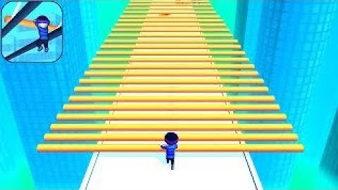 satisfying mobile game roof rails TikTok video