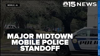 Major midtown Mobile standoff - NBC 15