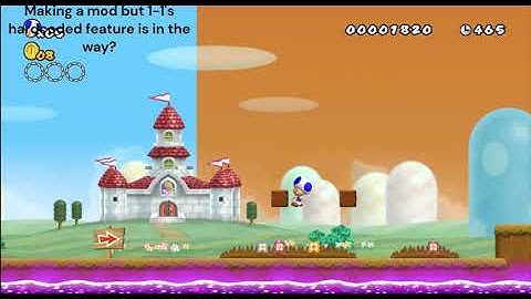 NSMBW Modding Tutorial - Part 1: Bypassing 1 - 1