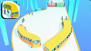 School Bus Rush ​- All Levels Gameplay Android,ios (Levels 12-13)