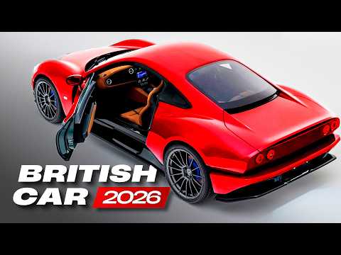 All-new British Sports Cars With Exquisite Designs & Loud Engines For 2026-2027