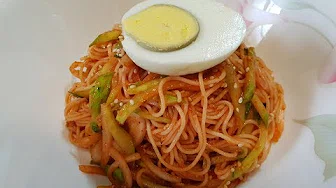 비빔막국수