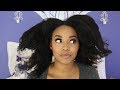 How I DETANGLE MY DRY MATTED Natural Hair-"Talk through" plus BANTU KNOT OUT STYLE