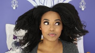 How I DETANGLE MY DRY MATTED Natural Hair-&quot;Talk through&quot; plus BANTU KNOT OUT STYLE