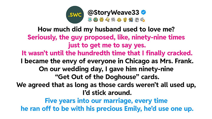 How much did my husband used to love me?Seriously, the guy proposed, like, ninety-nine times just...