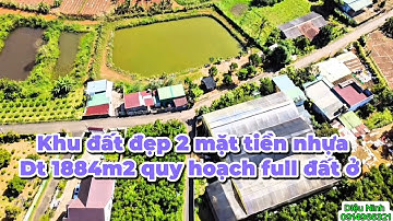 🌹(428) Đất 2 MT - trong khu dân cư – khí hậu mát, có ao hồ xung quanh – dễ tách nền, tiện ích đầy đủ